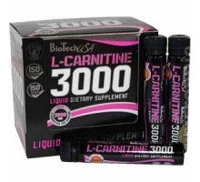 Biotech L-Carnitine ampule 3000 - 25ml Orange